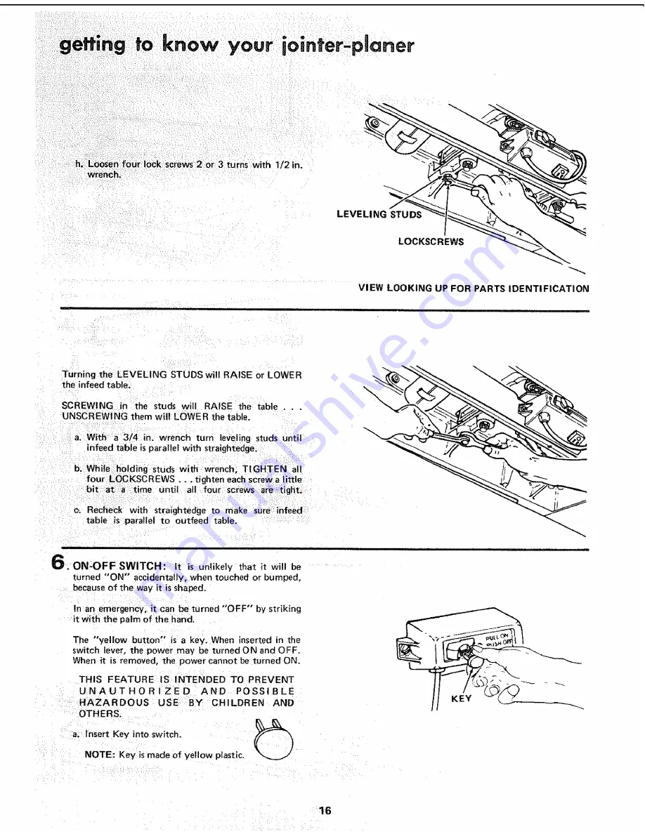 Sears Craftsman 113.20680 Owner'S Manual Download Page 16