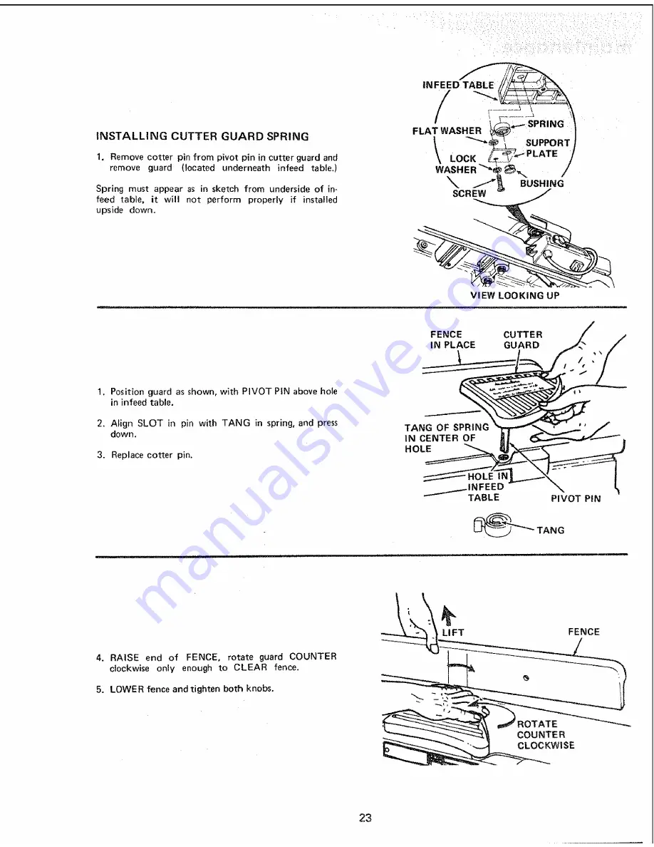 Sears Craftsman 113.20680 Owner'S Manual Download Page 23