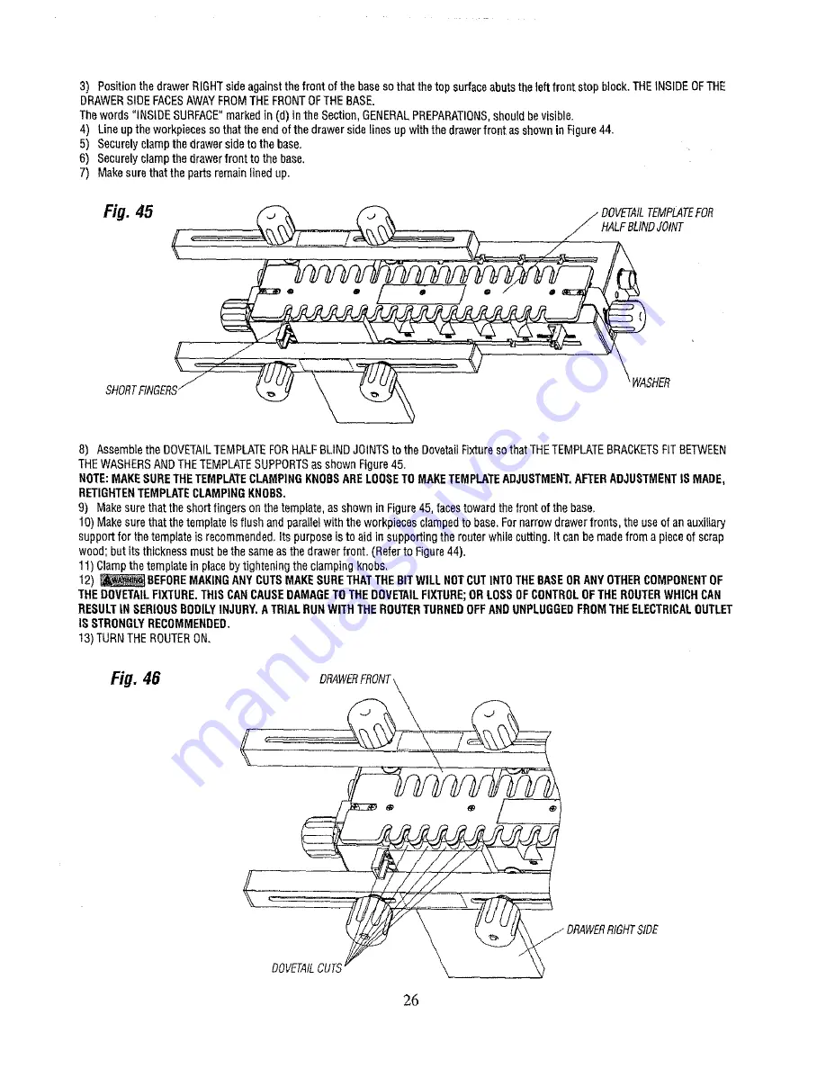 Sears Craftsman  171.25450 Owner'S Manual Download Page 26