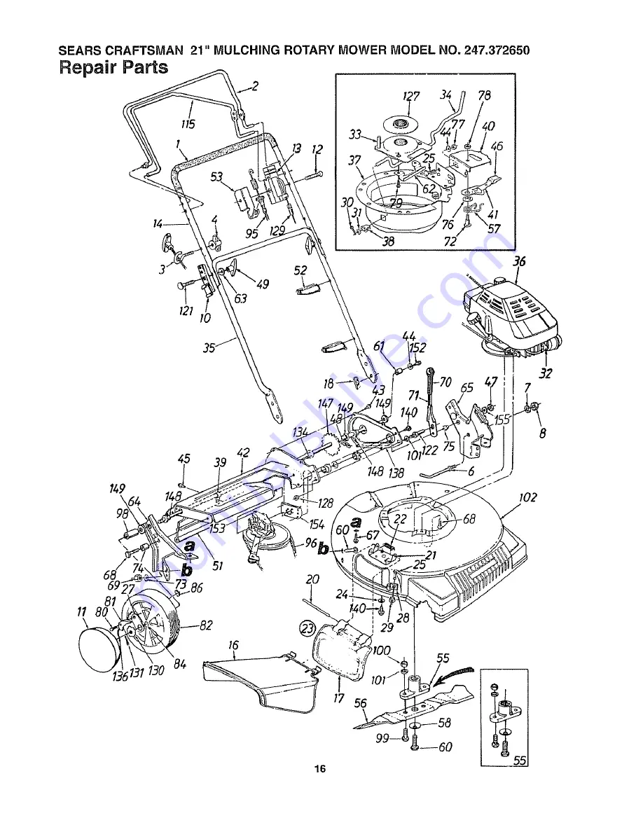 Sears Craftsman 247.372650 Скачать руководство пользователя страница 16