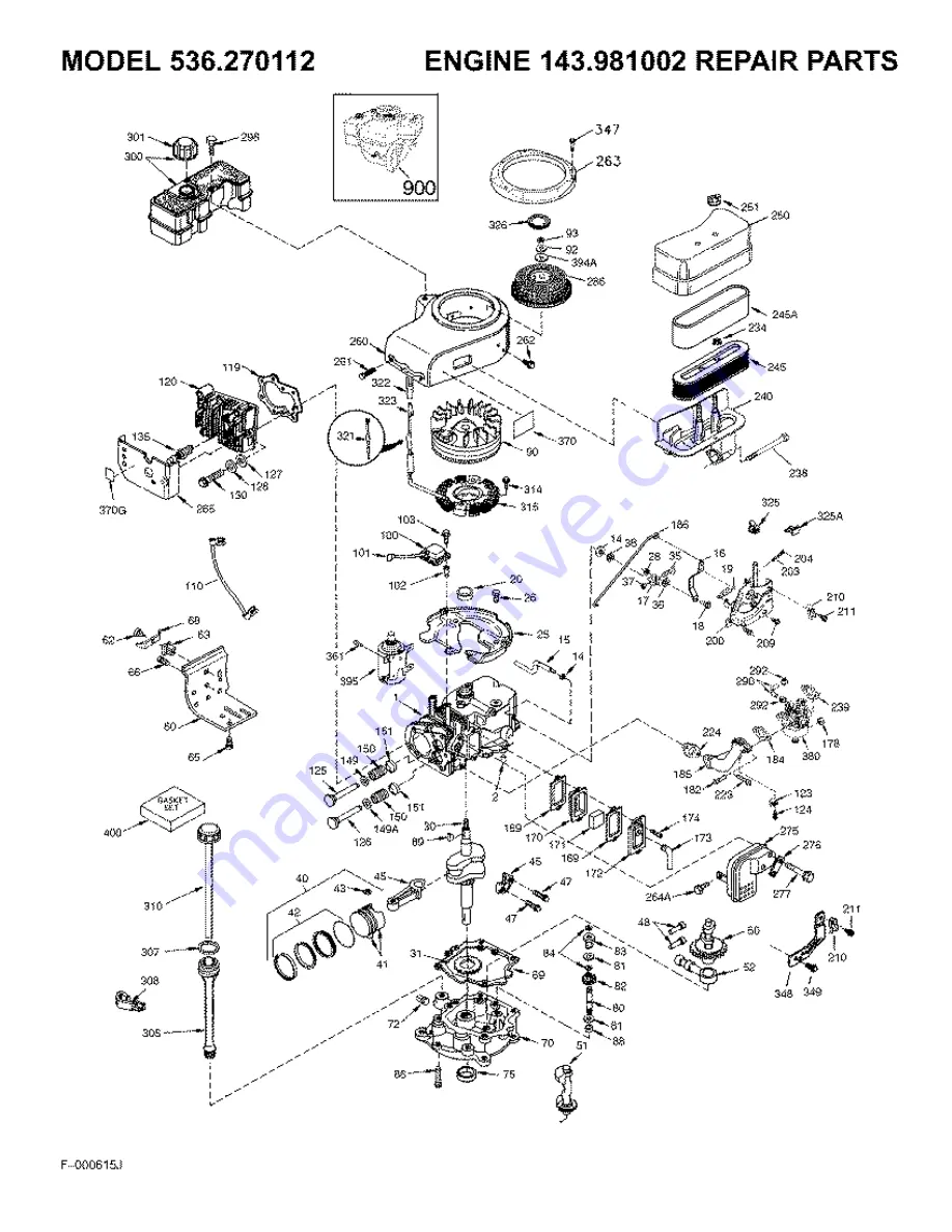 Sears Craftsman 536.270112 Скачать руководство пользователя страница 50