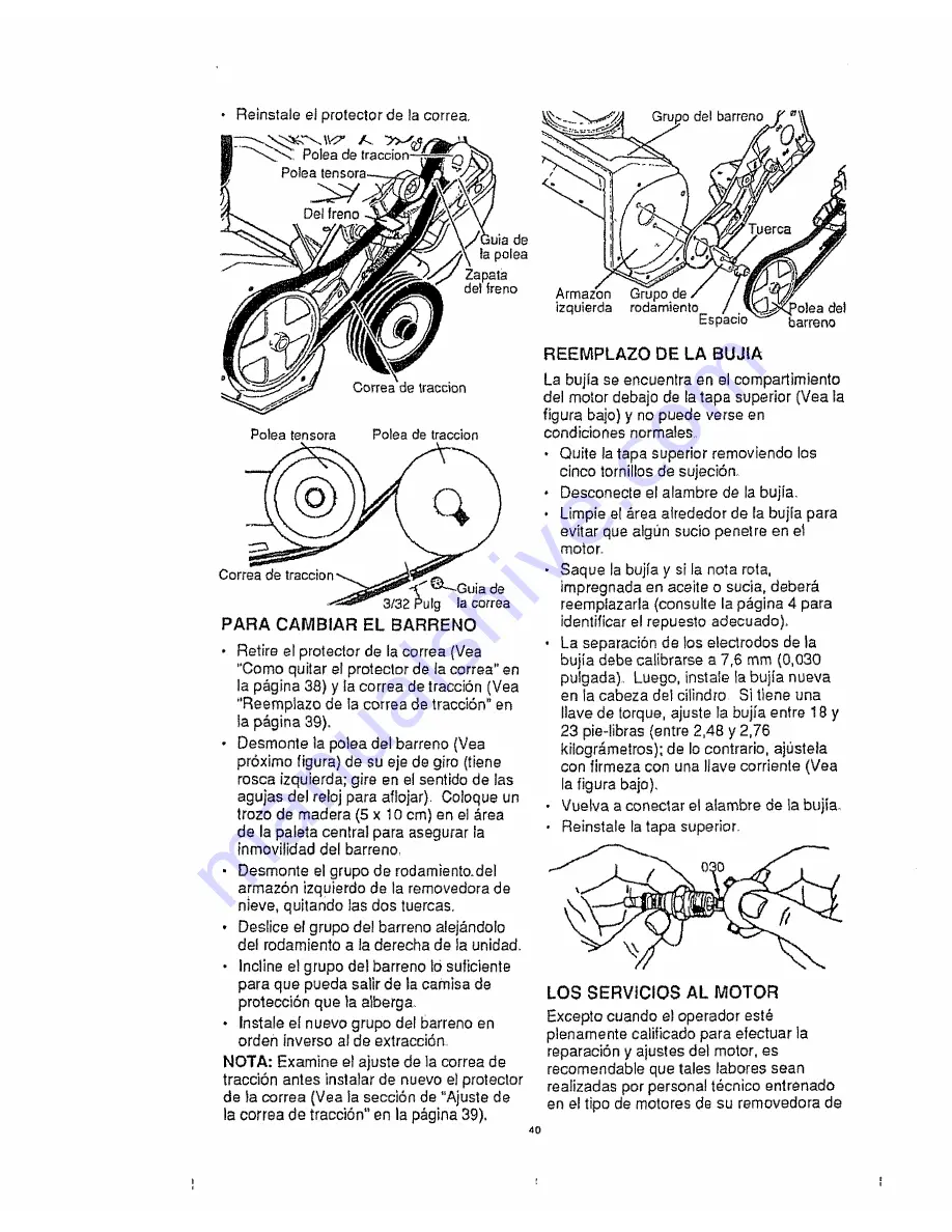 Sears Craftsman 536.884561 Скачать руководство пользователя страница 40