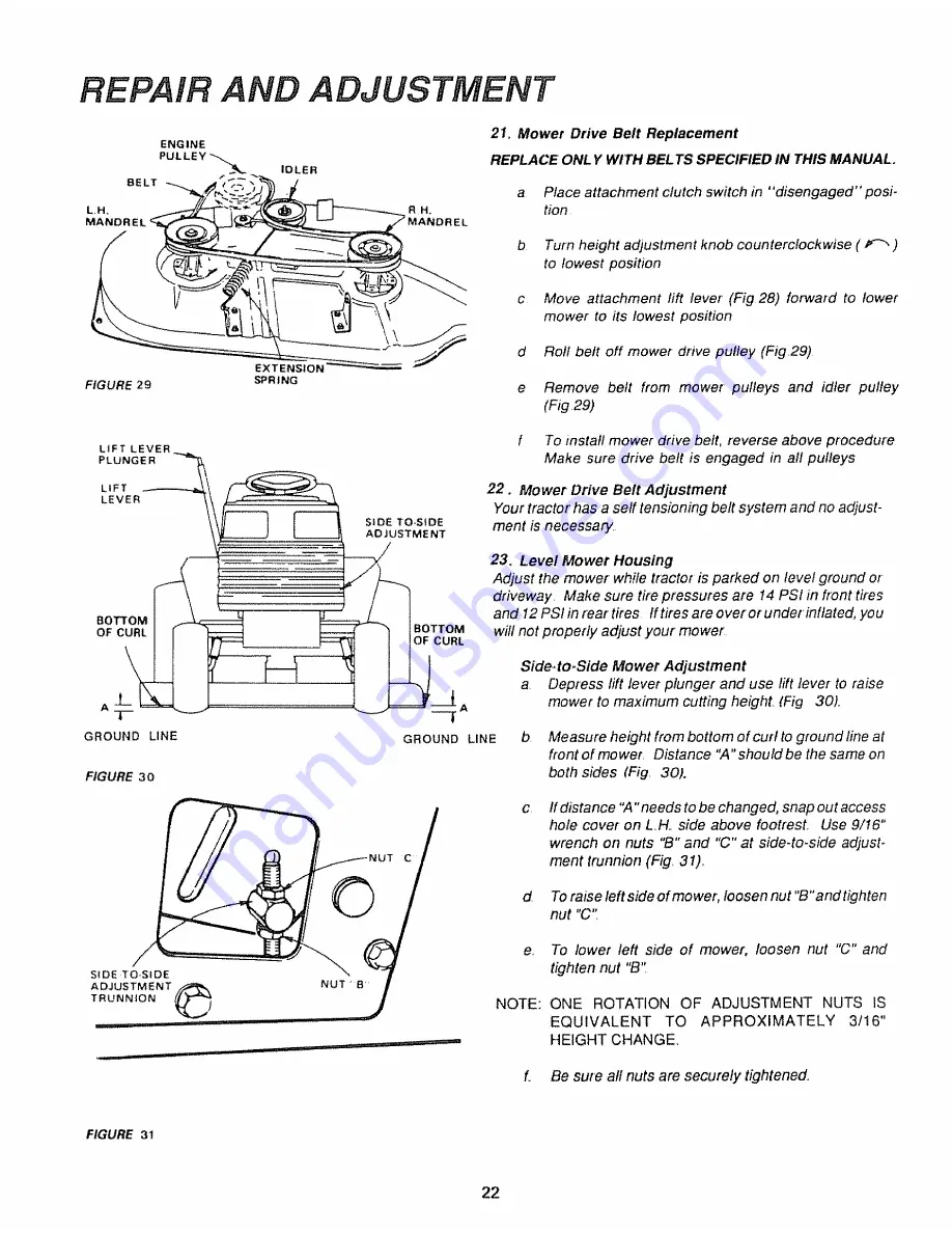 Sears Craftsman 917.254661 Скачать руководство пользователя страница 22