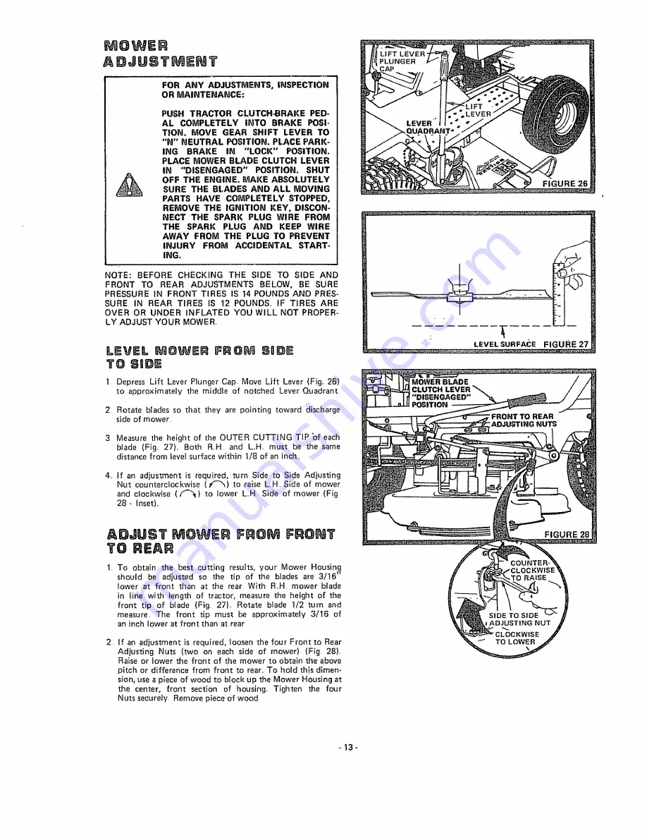 Sears Craftsman 917.255275 Owner'S Manual Download Page 15