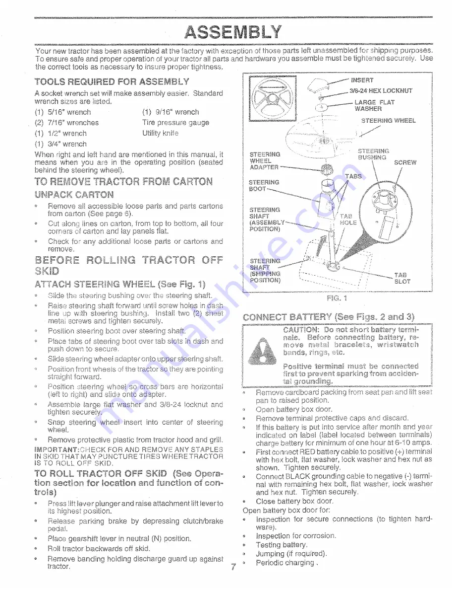 Sears Craftsman 917.256451 Owner'S Manual Download Page 7