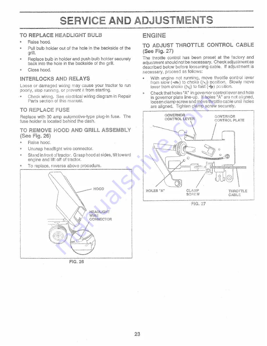 Sears Craftsman 917.256451 Скачать руководство пользователя страница 23