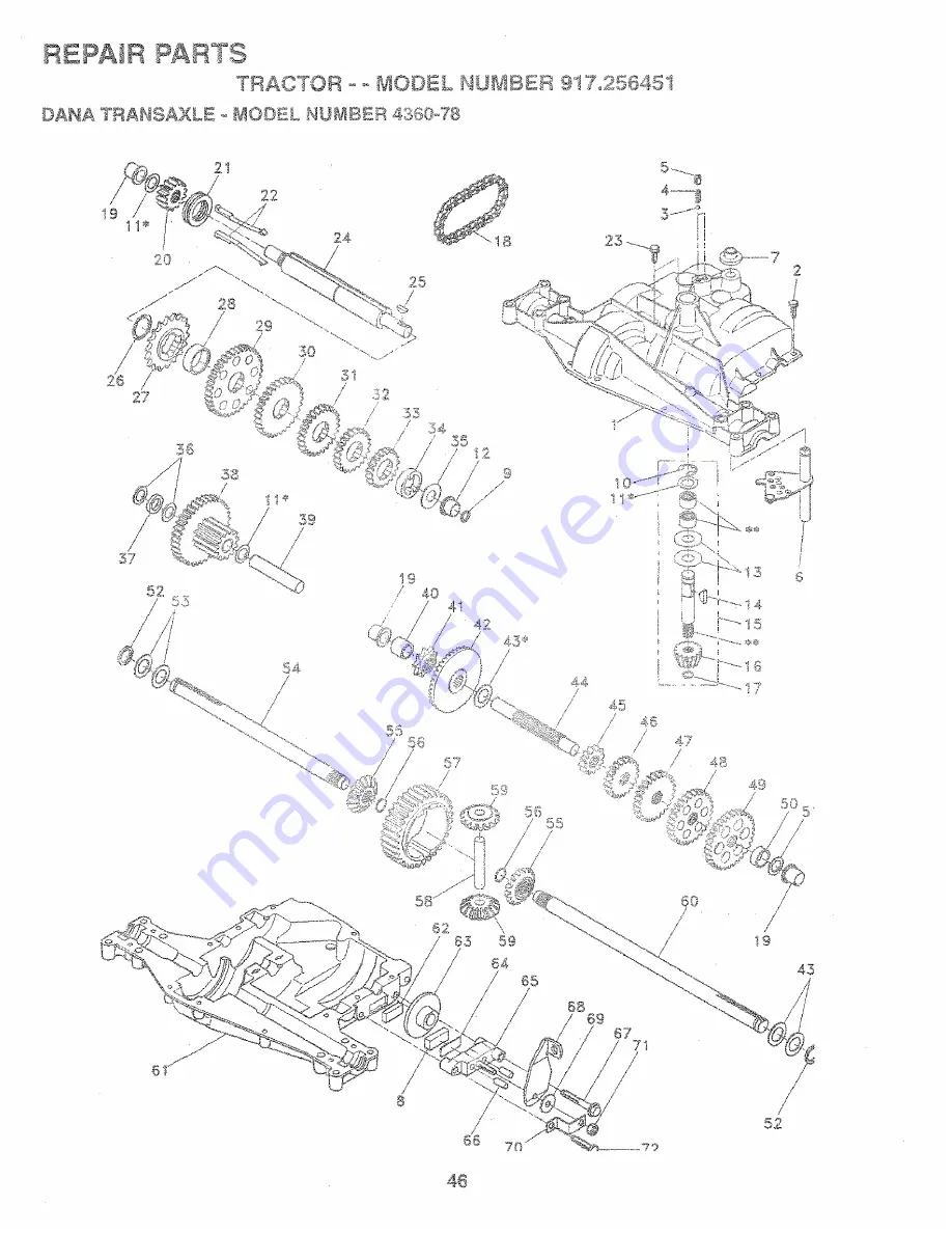 Sears Craftsman 917.256451 Скачать руководство пользователя страница 102