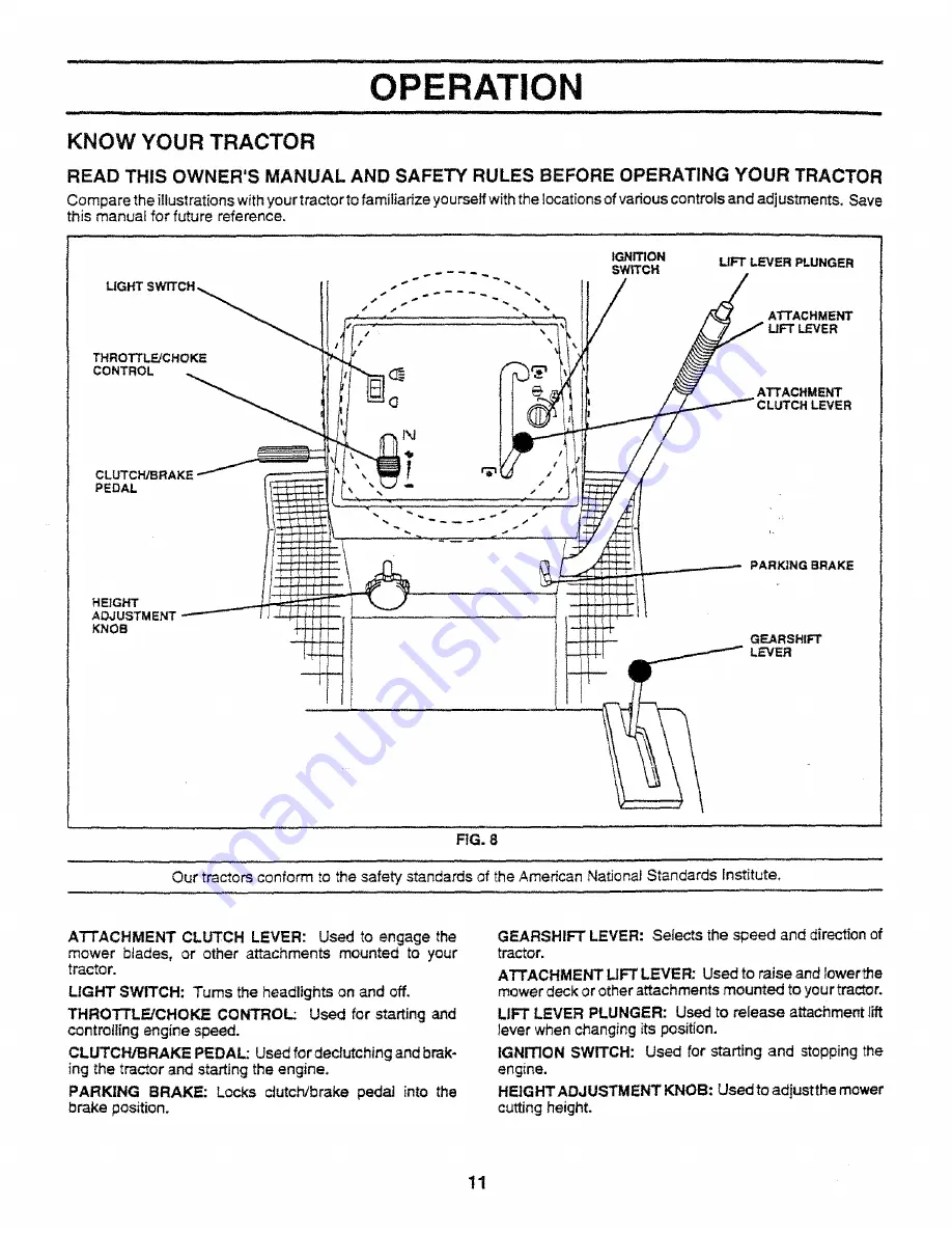 Sears Craftsman 917.257644 Owner'S Manual Download Page 11