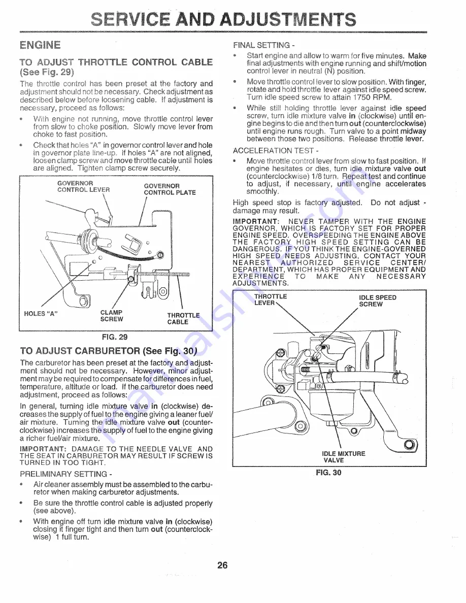 Sears Craftsman 917.258515 Скачать руководство пользователя страница 19