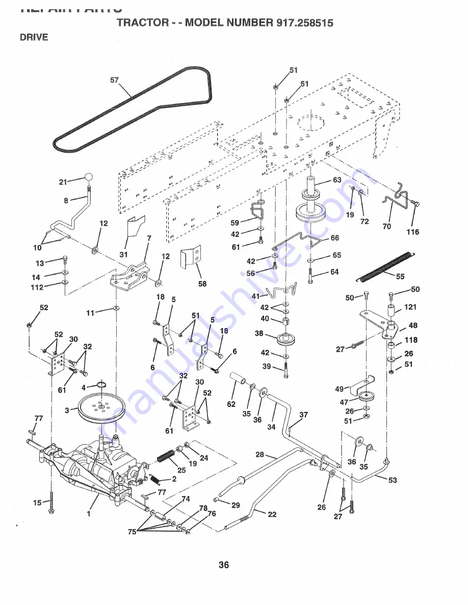 Sears Craftsman 917.258515 Скачать руководство пользователя страница 29