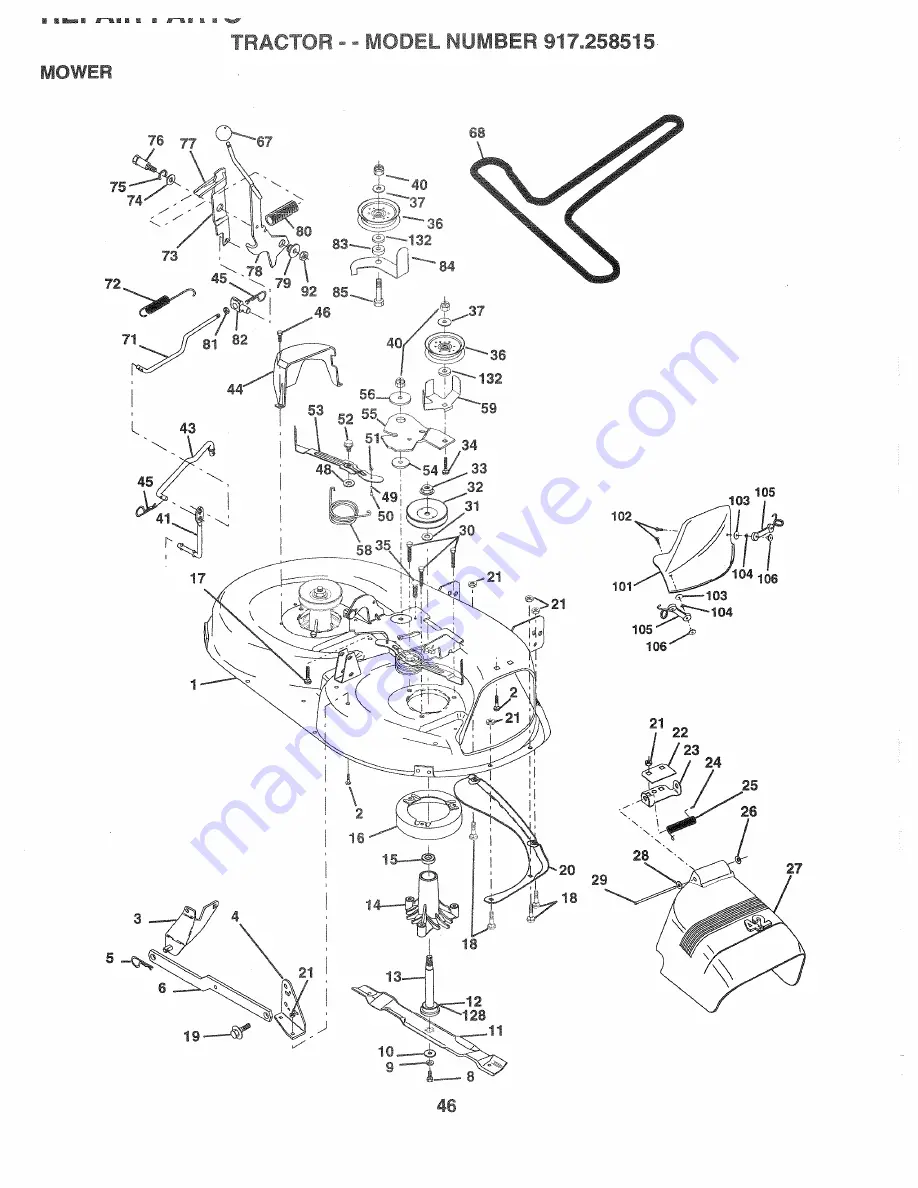 Sears Craftsman 917.258515 Скачать руководство пользователя страница 39