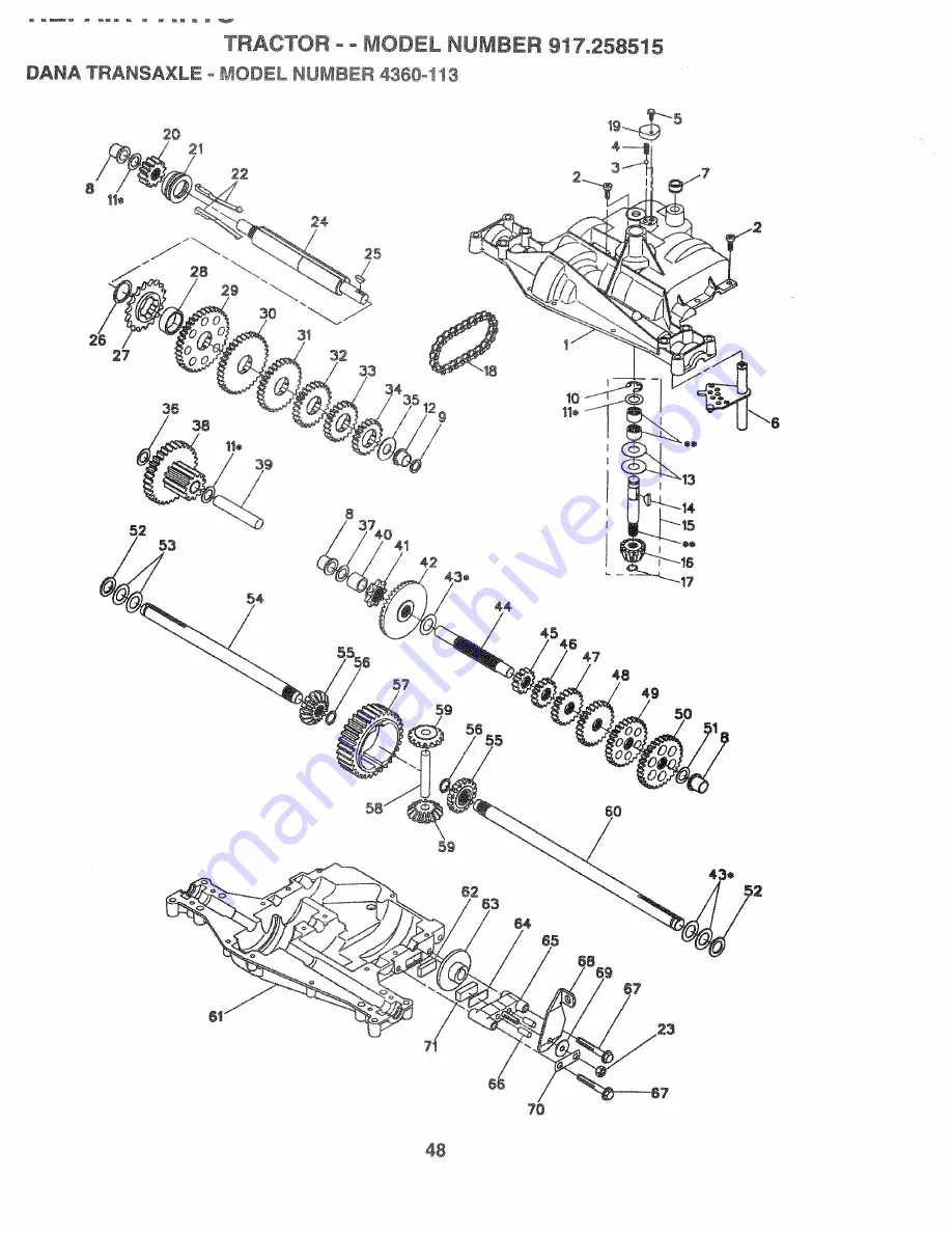 Sears Craftsman 917.258515 Скачать руководство пользователя страница 41