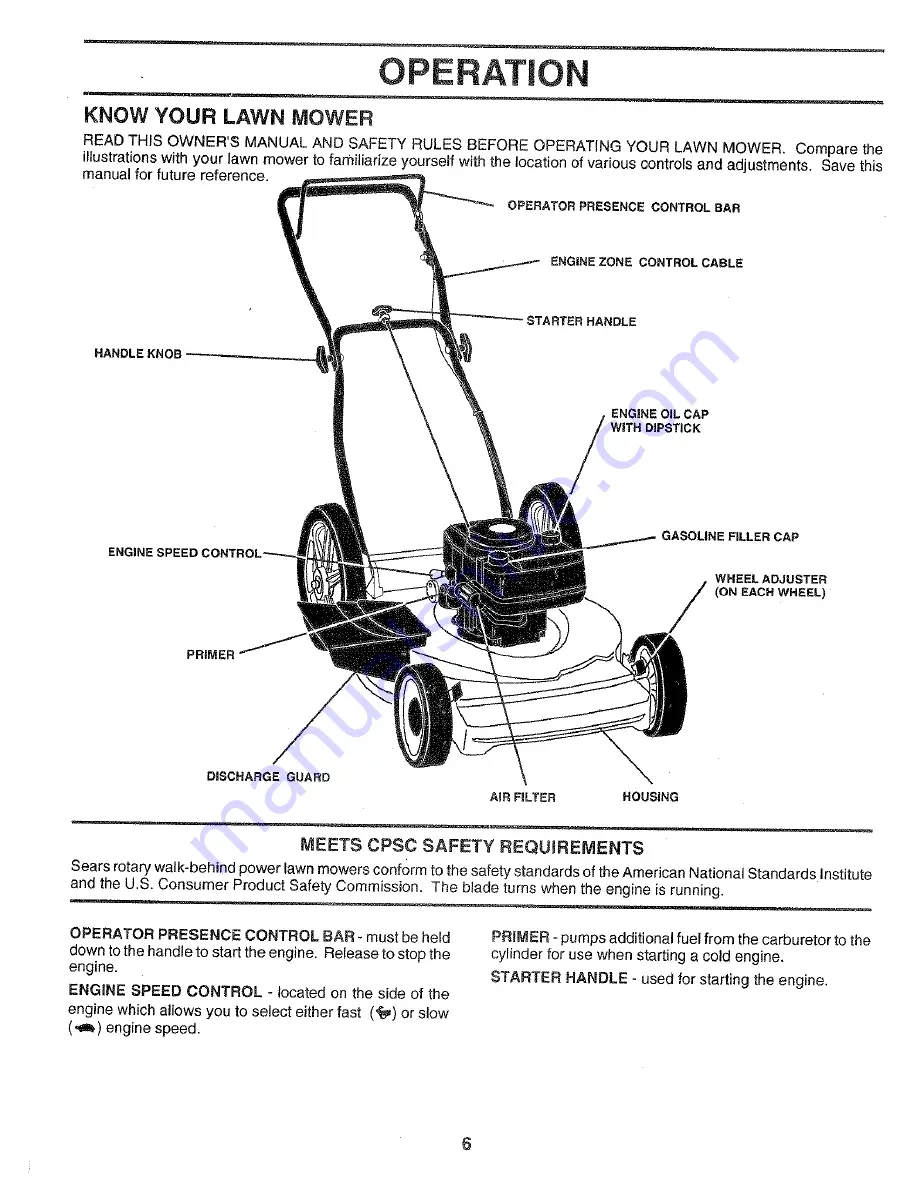 Sears Craftsman 917.380481 Owner'S Manual Download Page 6