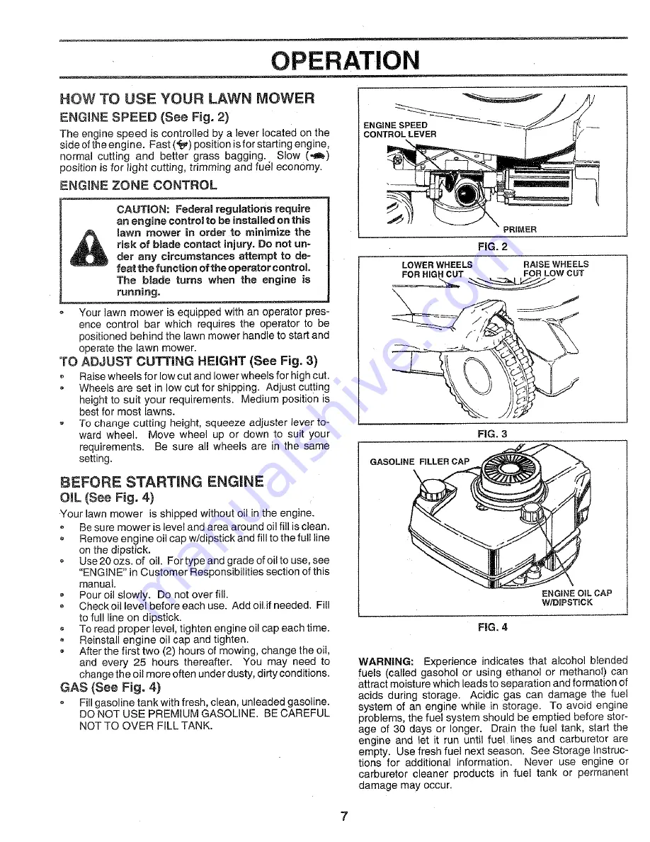 Sears Craftsman 917.380481 Owner'S Manual Download Page 7