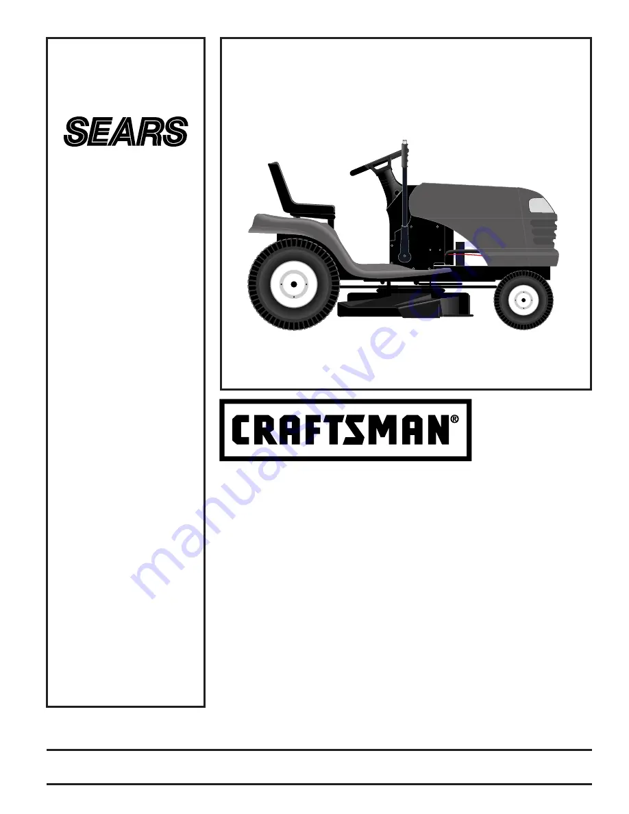 Sears Craftsman 944.602810 Скачать руководство пользователя страница 1