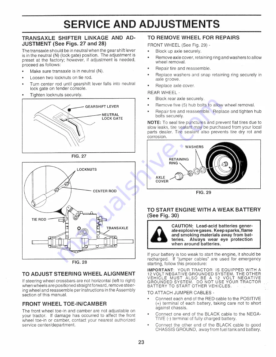 Sears Craftsman EZ3 917.271010 Скачать руководство пользователя страница 79