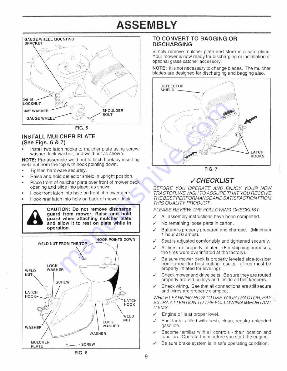 Sears Craftsman EZ3 917.271010 Owner'S Manual Download Page 121