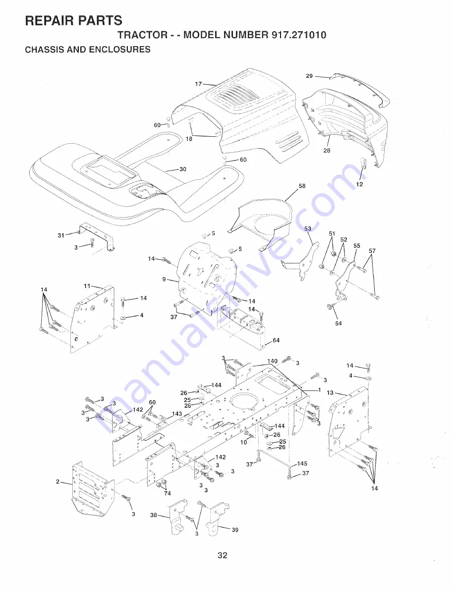 Sears Craftsman EZ3 917.271010 Owner'S Manual Download Page 200