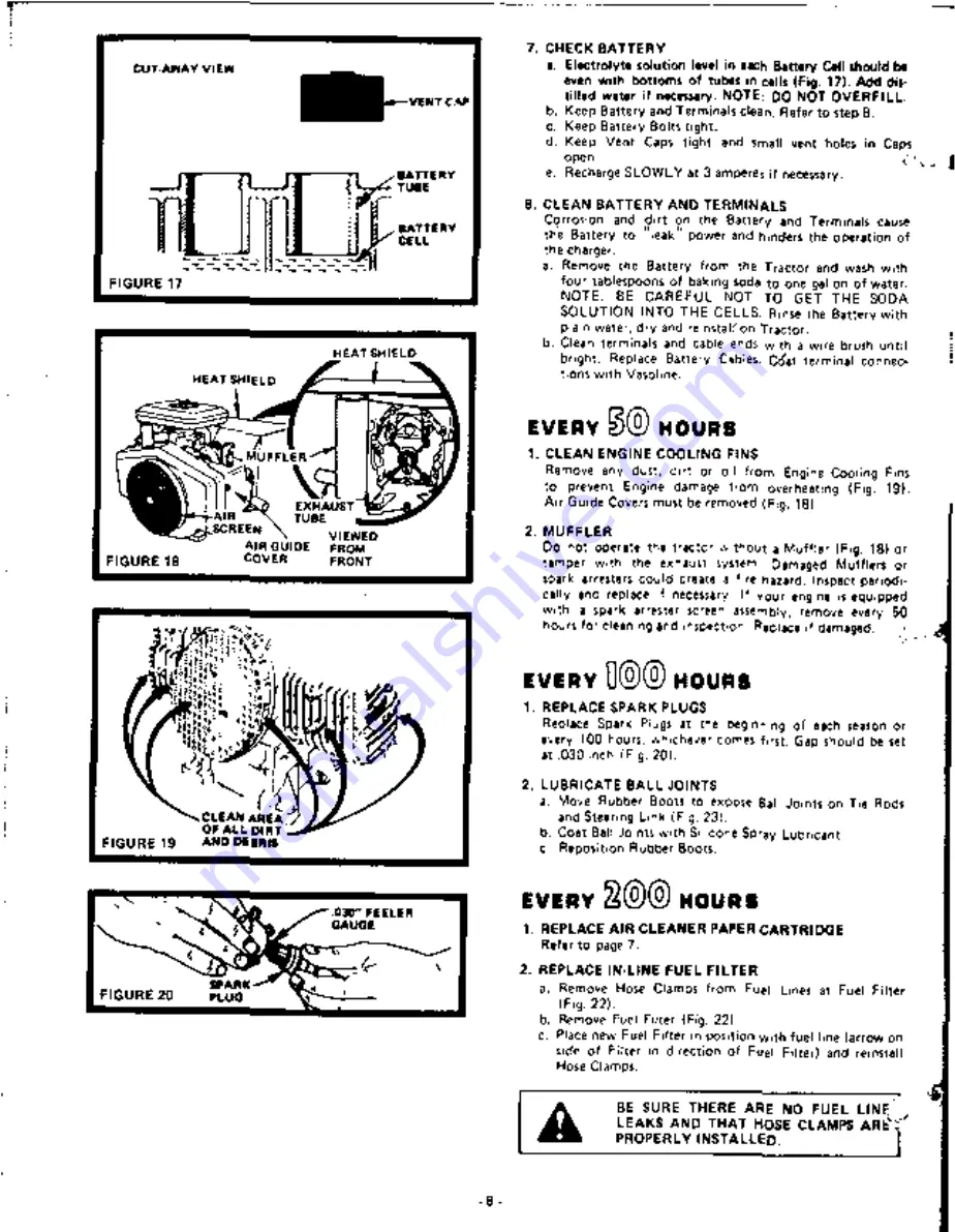 Sears GT/18 Twin Owner'S Manual Download Page 10