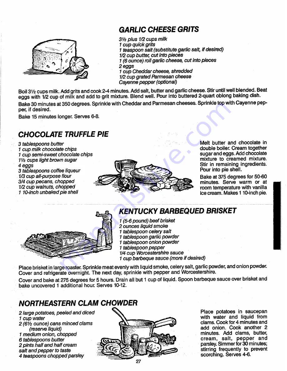 Sears Kenmore Classic 98591 Owner'S Manual Download Page 26