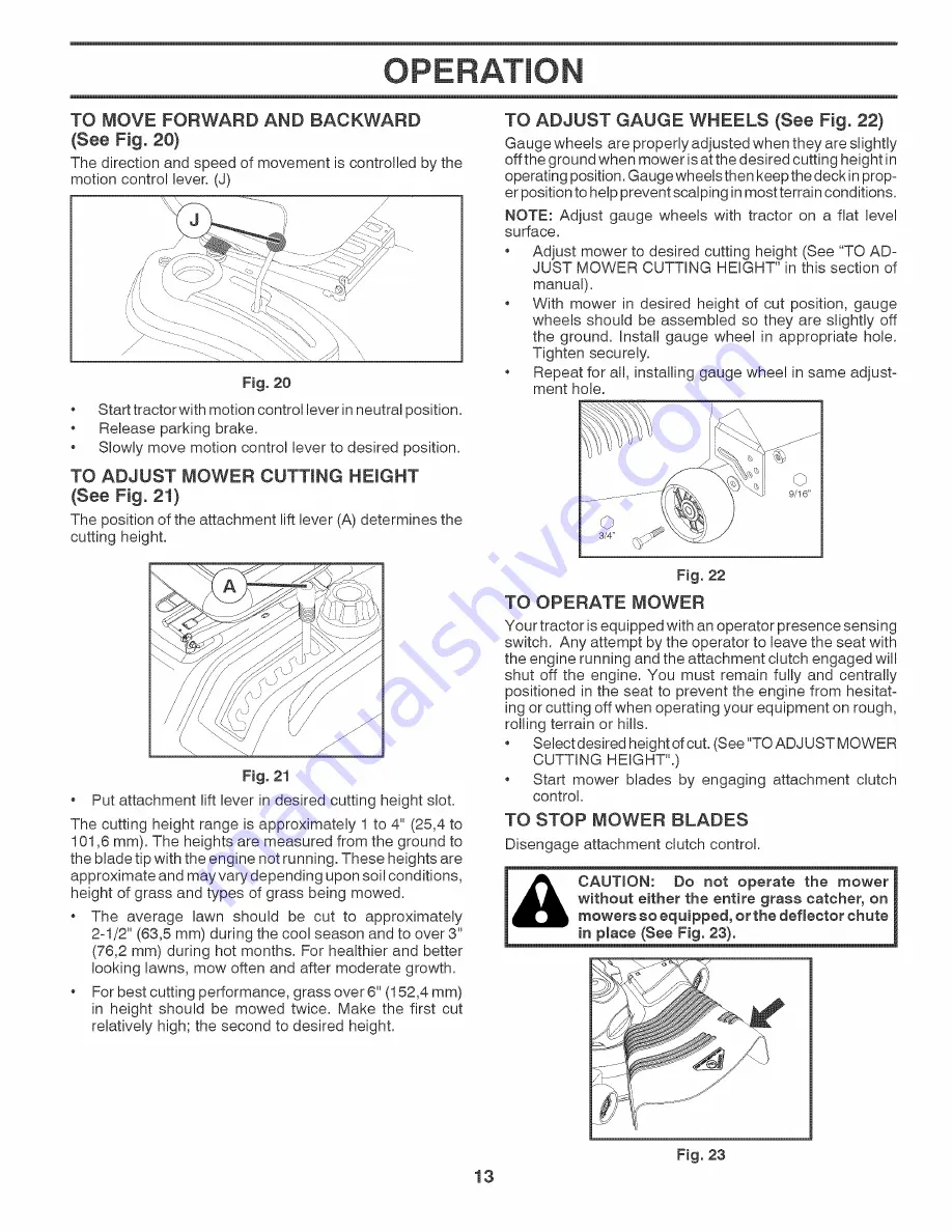 Sears lgt2654 Скачать руководство пользователя страница 13