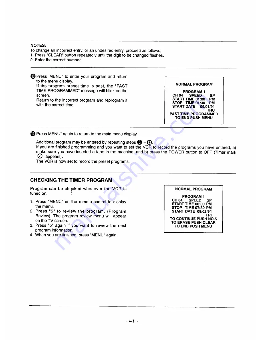 Sears LXI series 580.55144490 Скачать руководство пользователя страница 42