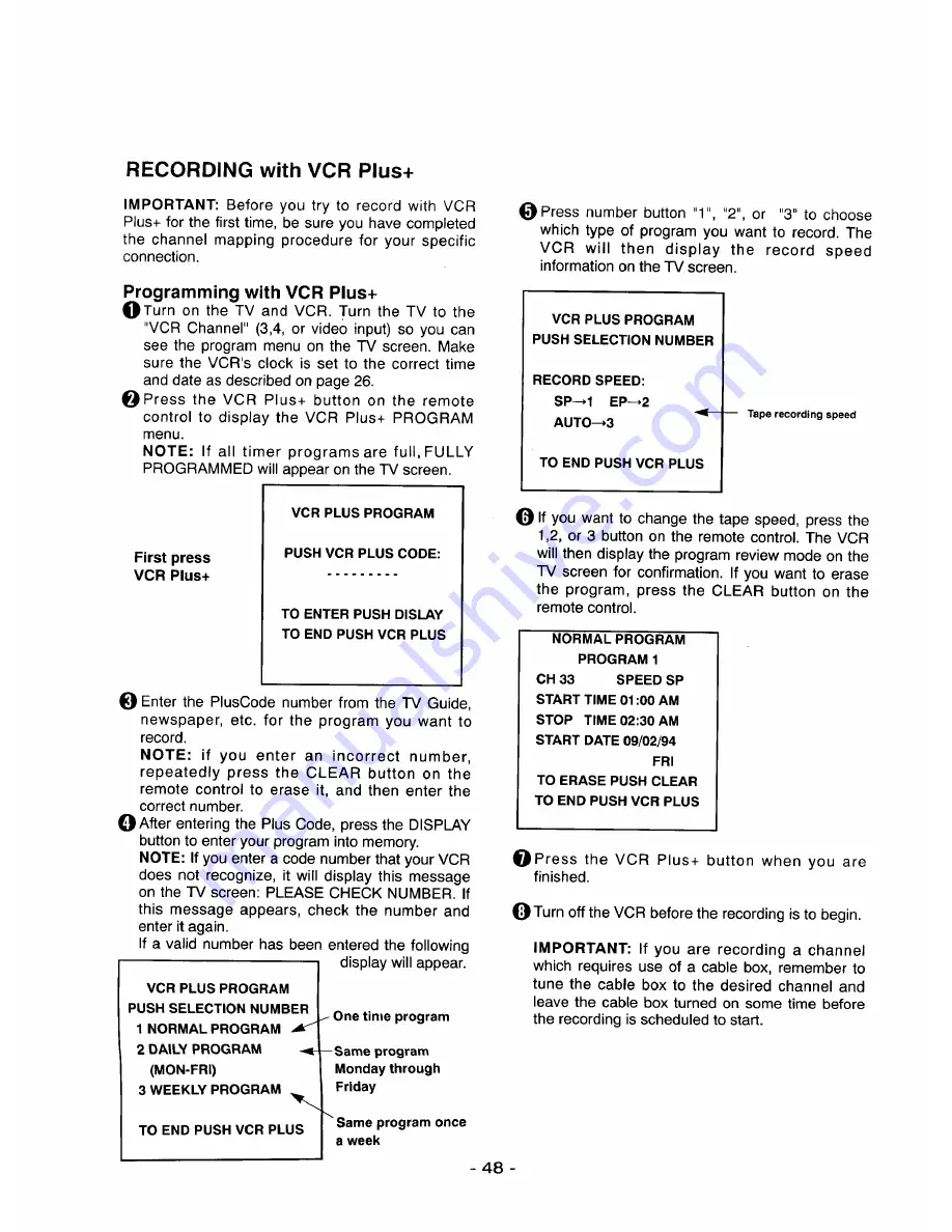 Sears LXI series 580.55144490 Owner'S Manual Download Page 49