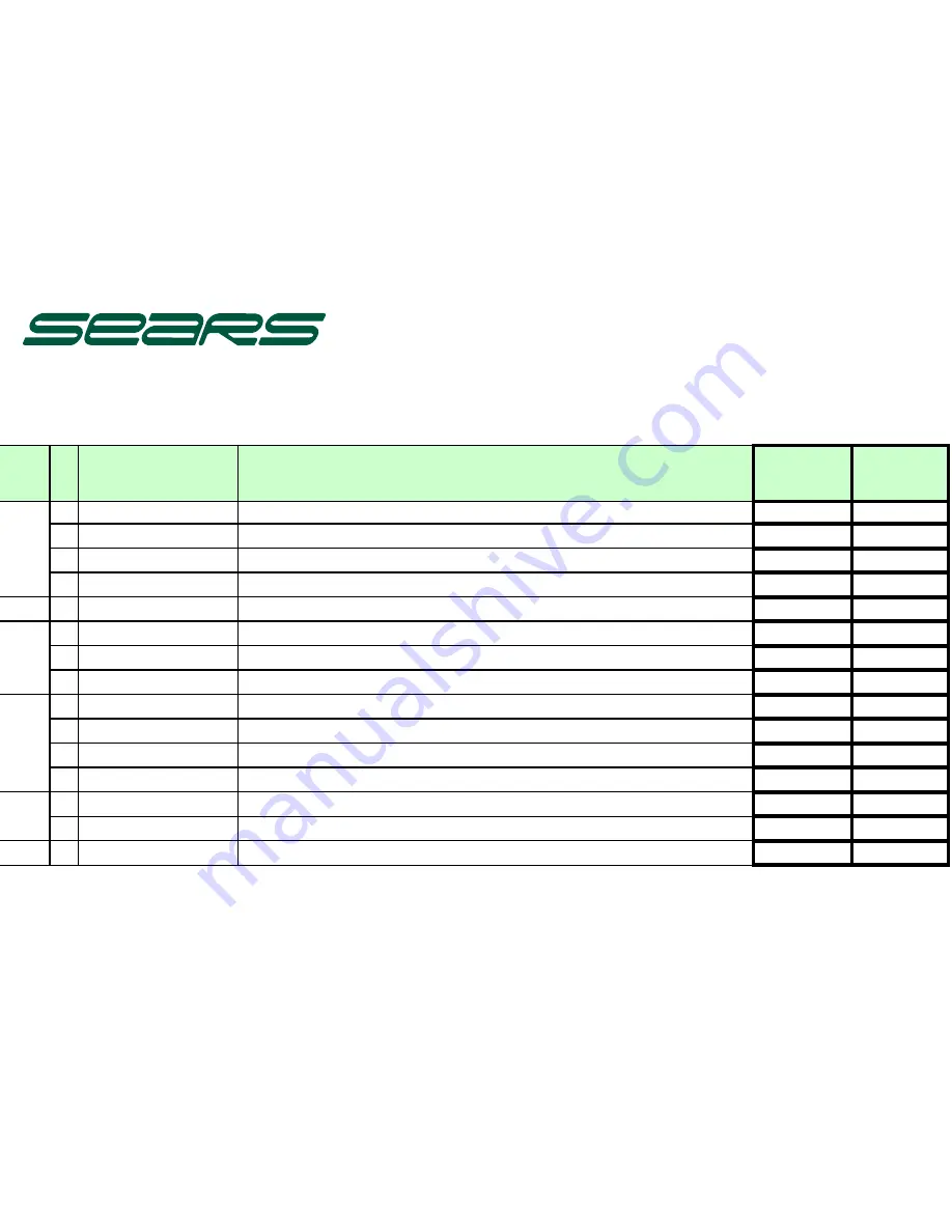 Sears Seat Top 5000 Скачать руководство пользователя страница 3