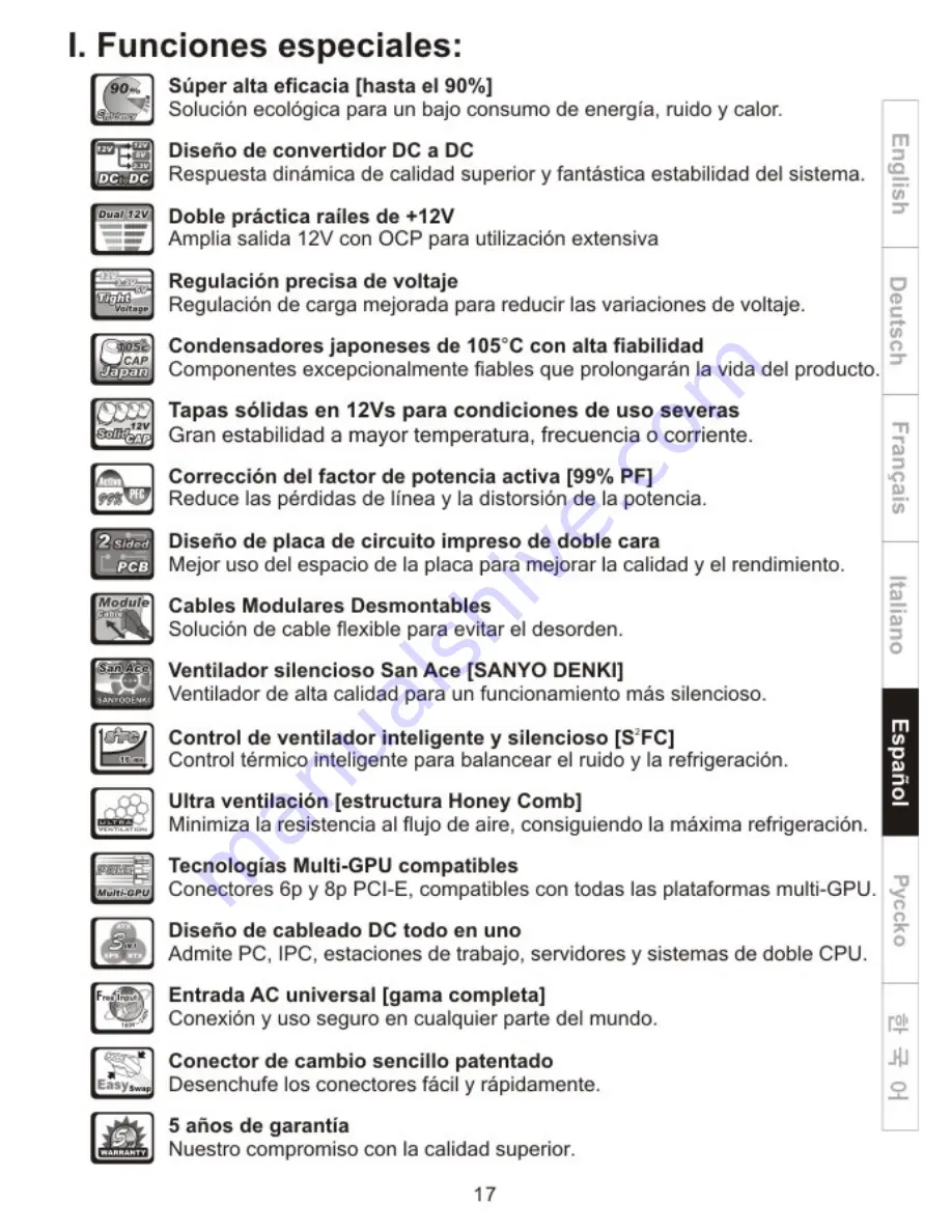 Seasonic M12D-750 User Manual Download Page 19