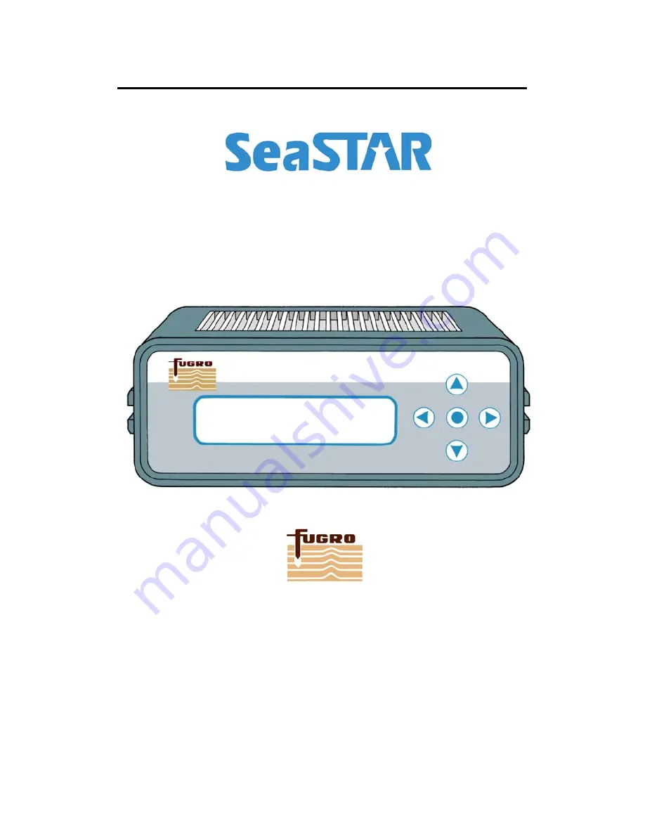 SeaSTAR 3000LRS Operator'S Manual Download Page 1