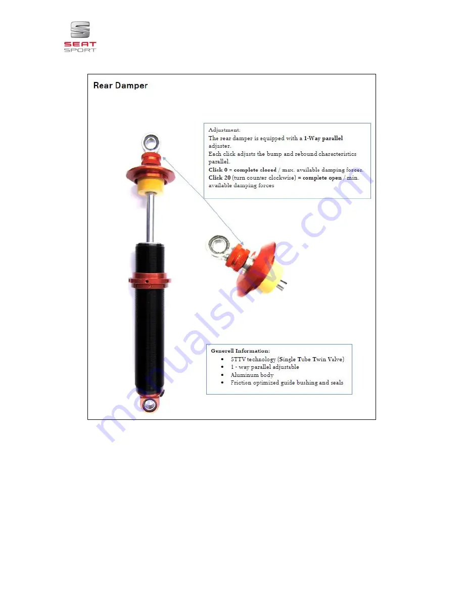 Seat 2015 LEON CUP RACER Technical Manual Download Page 33