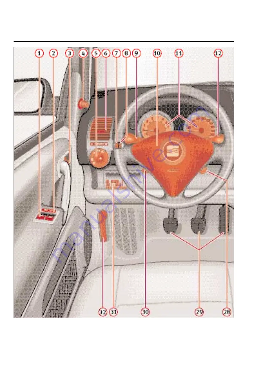 Seat Arosa 2003 Owner'S Manual Download Page 38