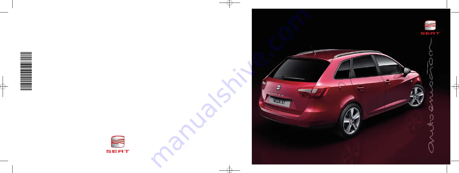 Seat IBIZA SC 2011 Owner'S Manual Download Page 264