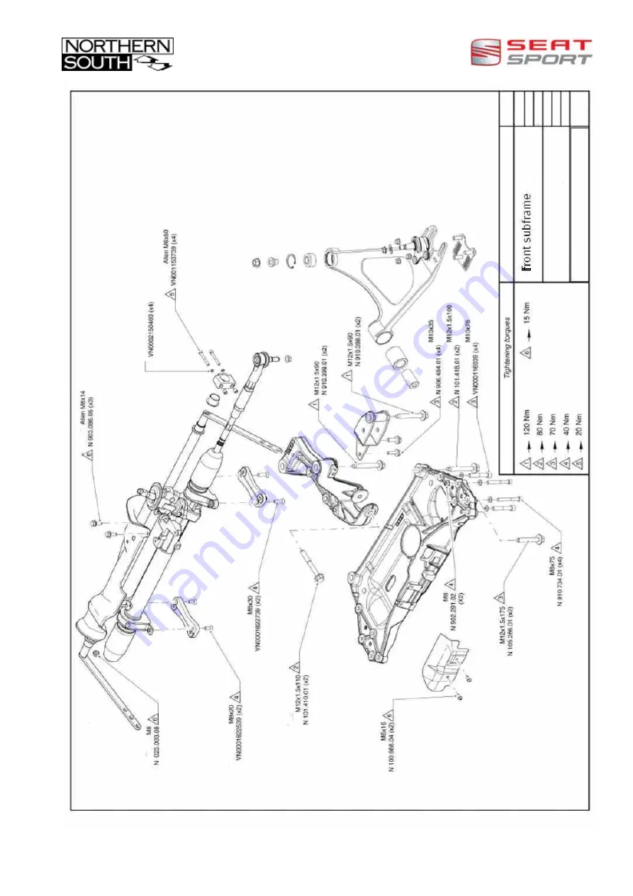 Seat New Leon Cupra 2008 Technical Manual Download Page 7