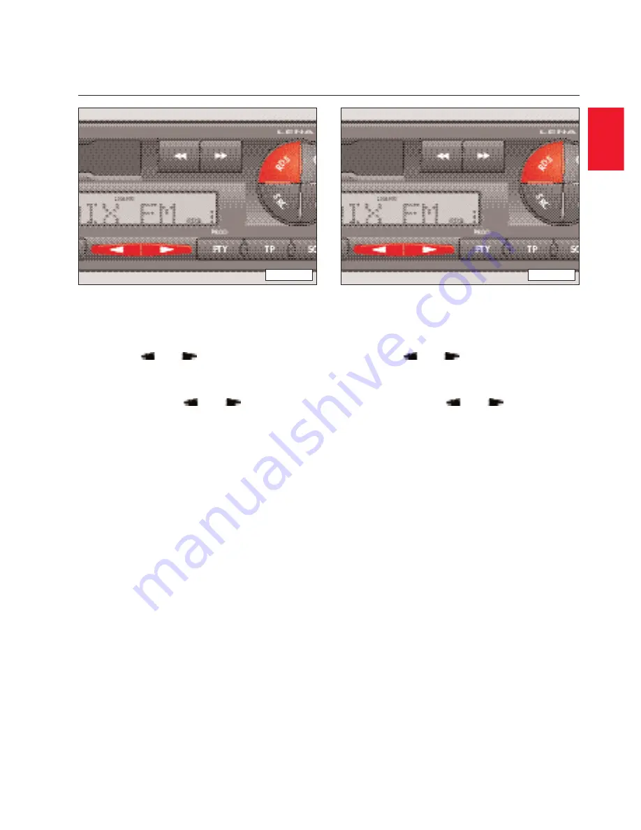 Seat Radio LENA Owner'S Manual Download Page 23