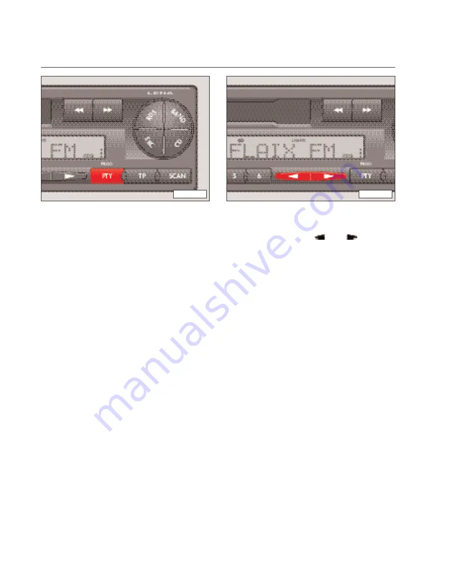 Seat Radio LENA Owner'S Manual Download Page 38