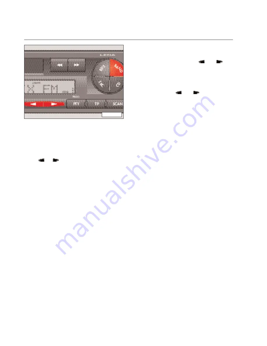 Seat Radio LENA Owner'S Manual Download Page 66