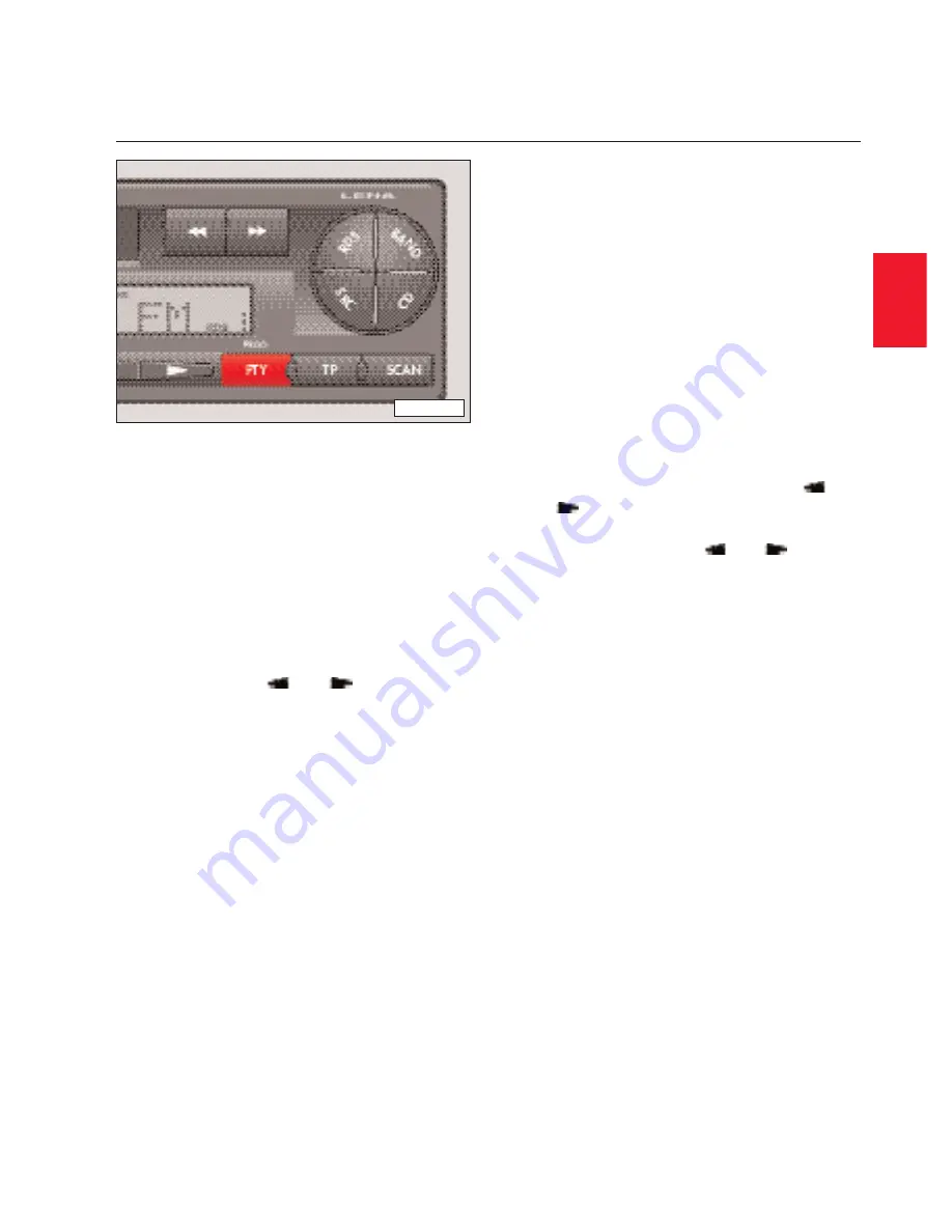 Seat Radio LENA Owner'S Manual Download Page 71