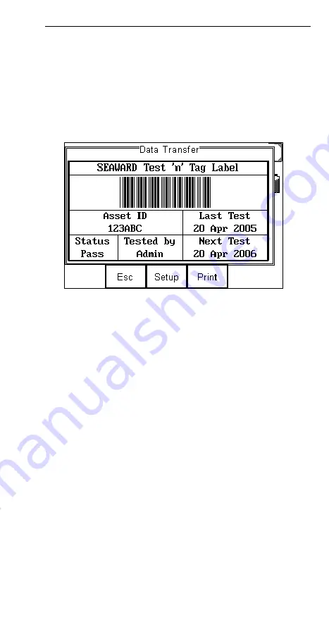 SEAWARD Electronic Primetest 300 Operating Instructions Manual Download Page 77