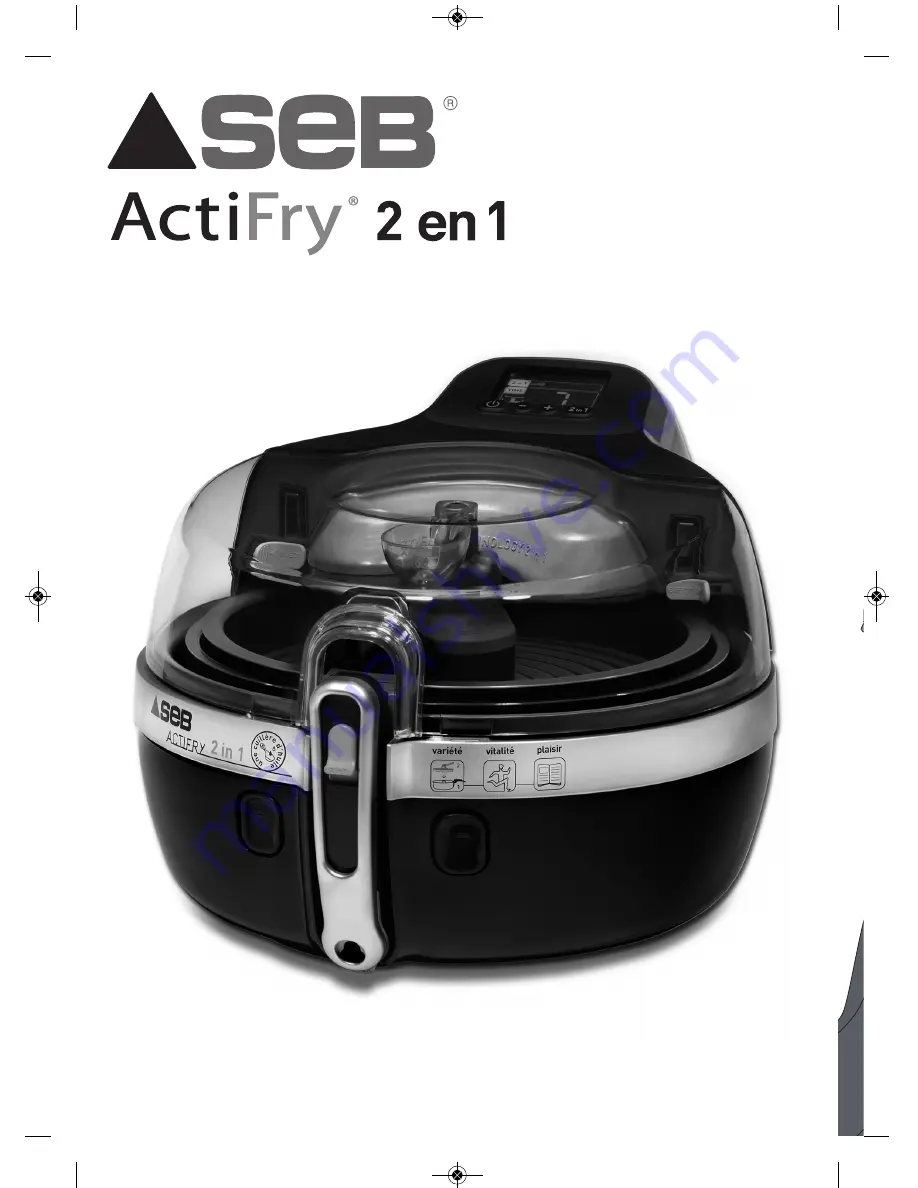 SEB ActiFry 2 en 1 YV9601 User Manual Download Page 2