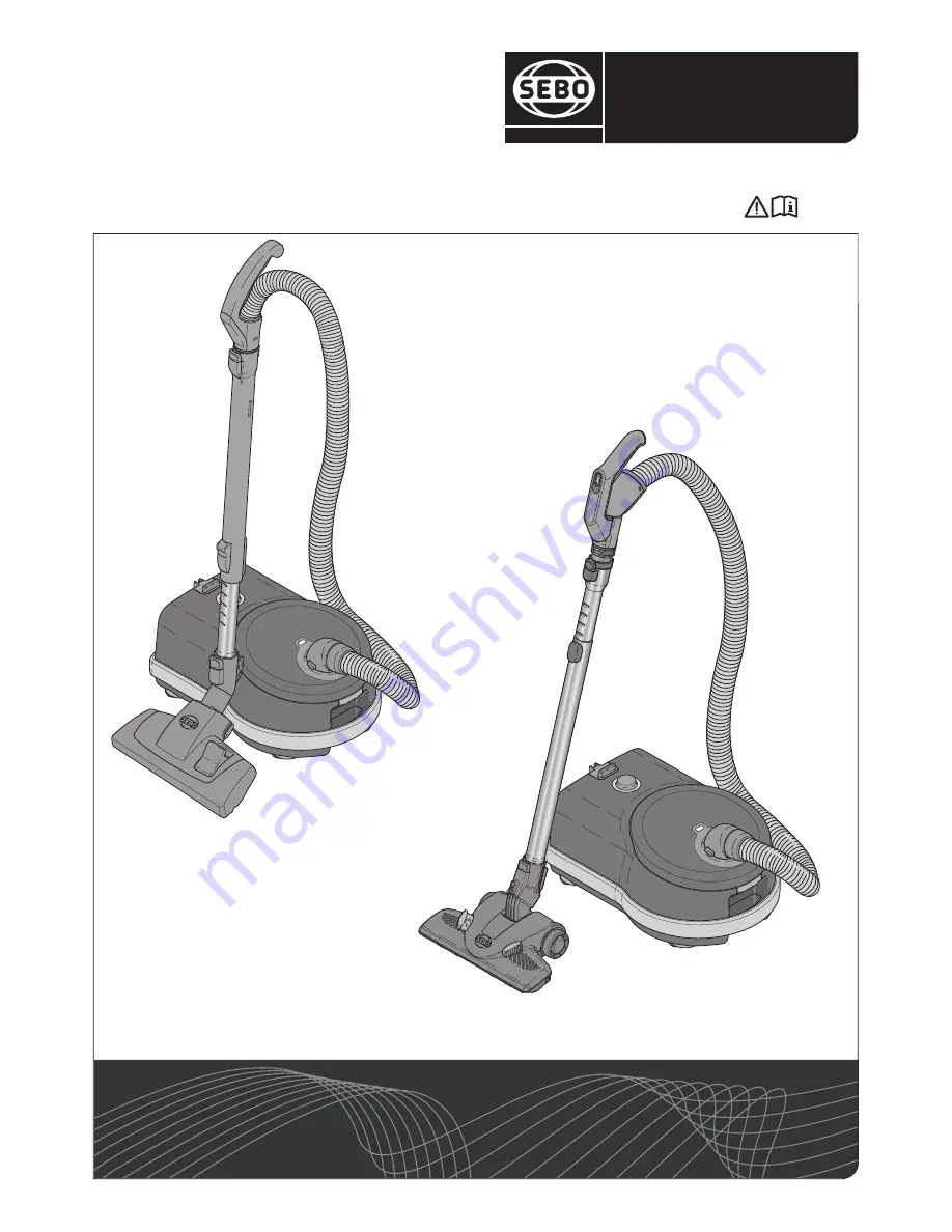 Sebo Airbelt D Instruction Manual Download Page 1