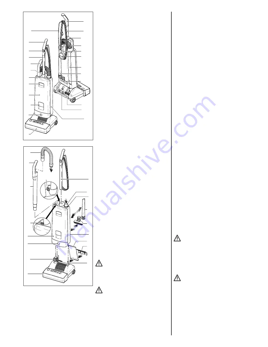 Sebo AUTOMATIC X7 Instruction Manual Download Page 7