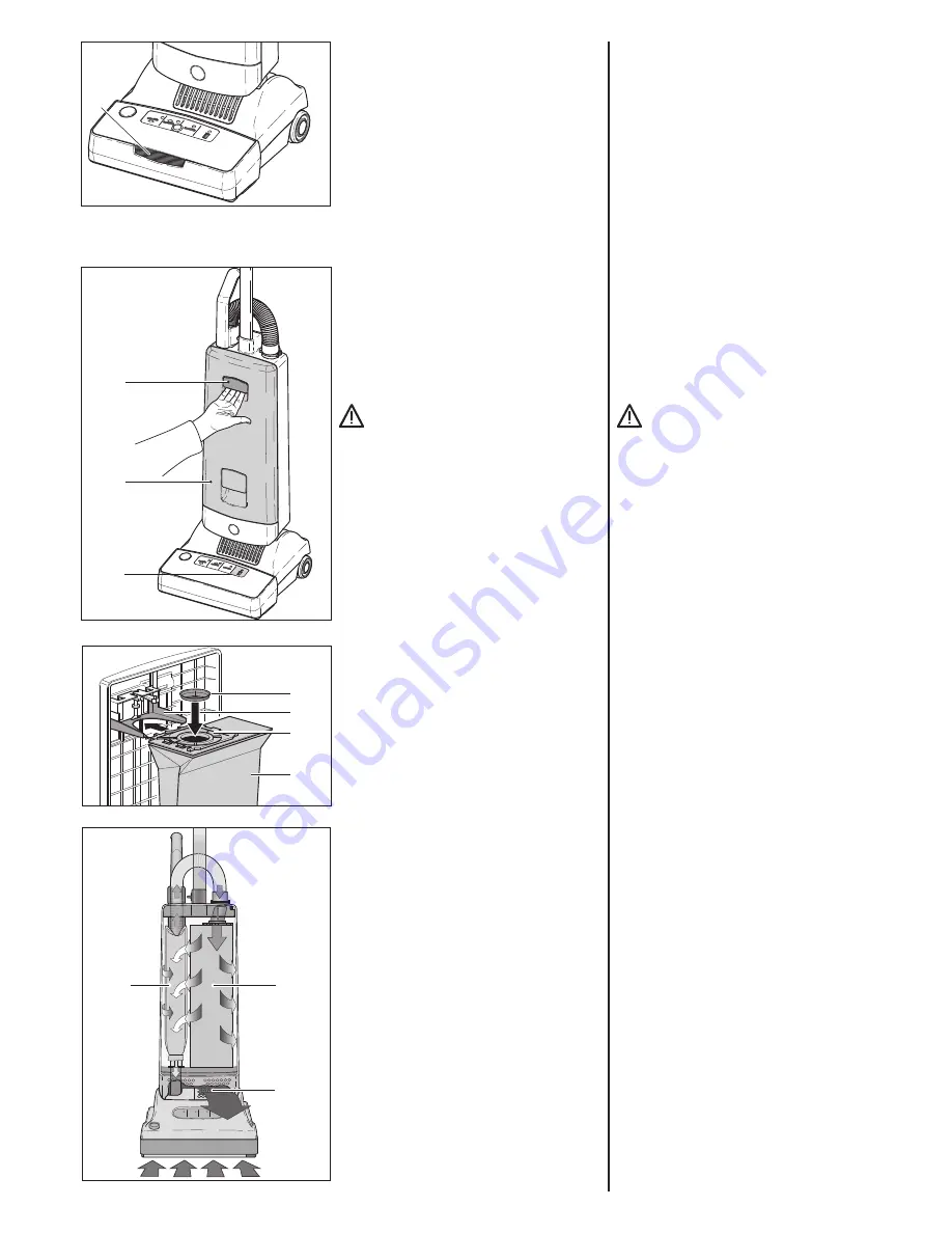 Sebo AUTOMATIC X7 Instruction Manual Download Page 10