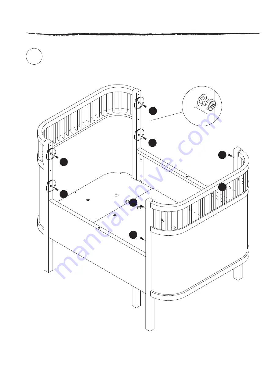 sebra Baby & Junior Bed Assembly Instructions Manual Download Page 31