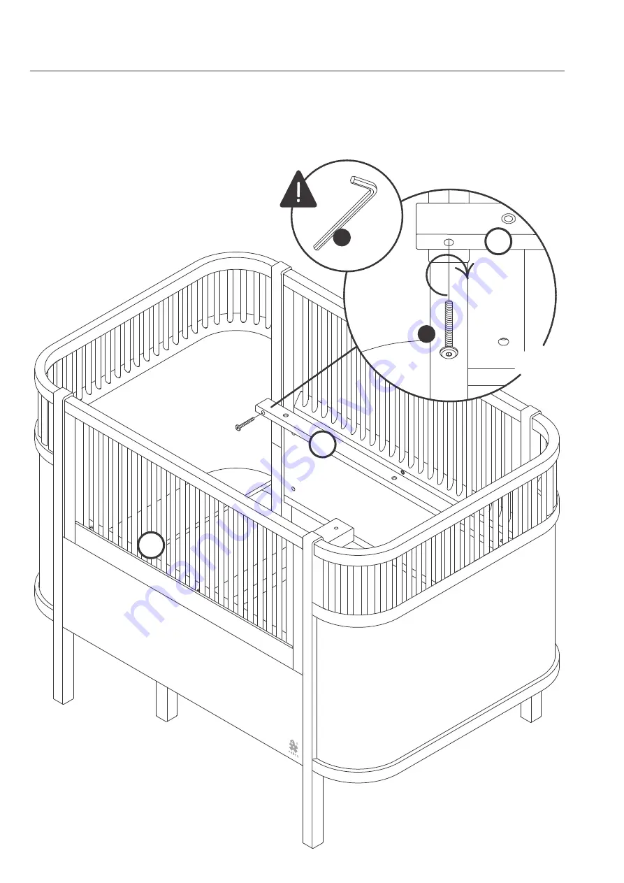 sebra Bed, Baby & Jr. Assembly Instruction Manual Download Page 38