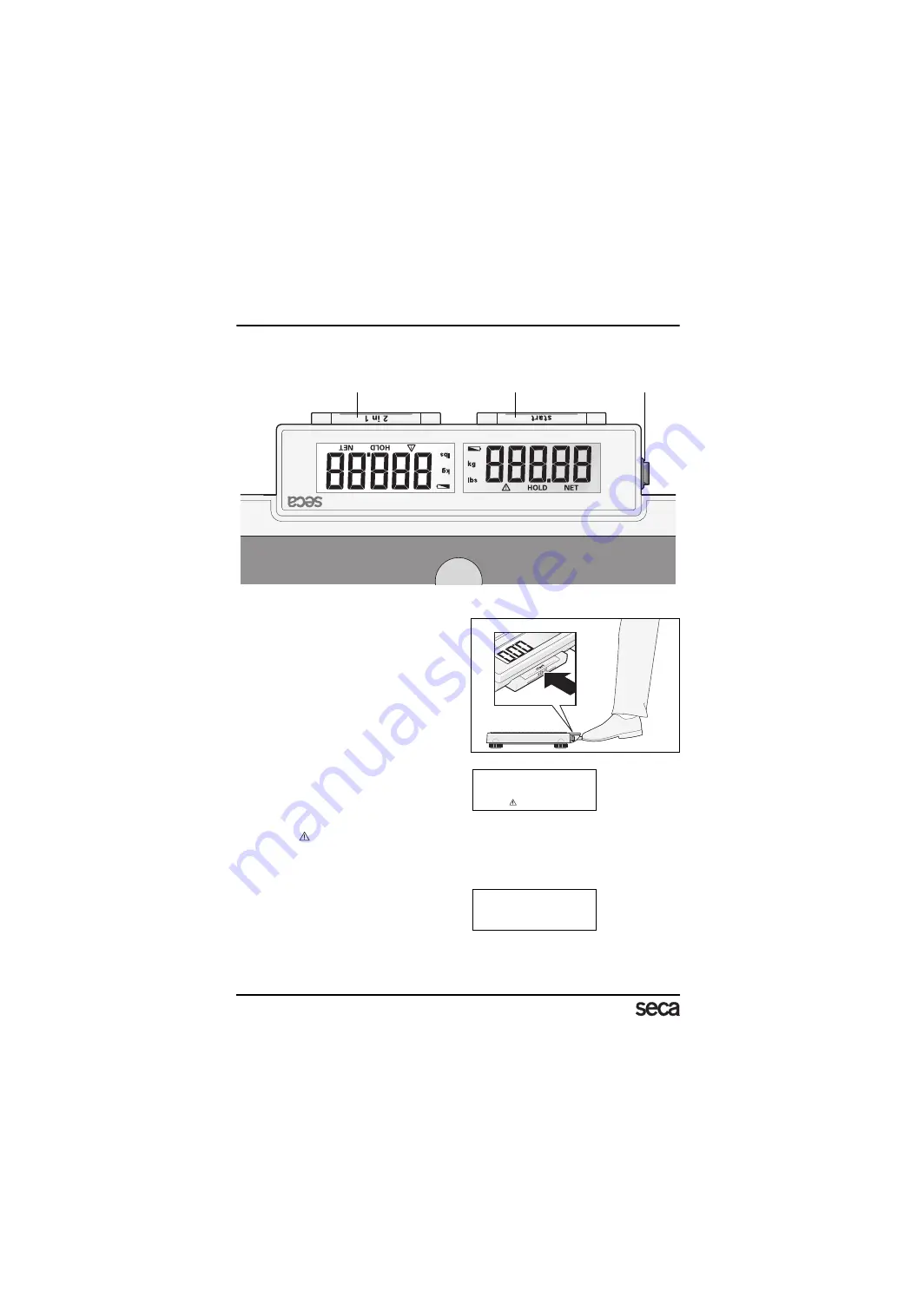 Seca 874 Instruction Manual And Guarantee Download Page 14