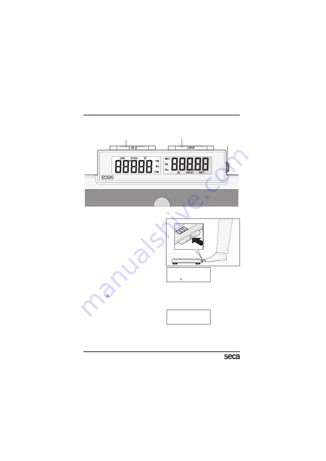 Seca 874 Instruction Manual And Guarantee Download Page 32