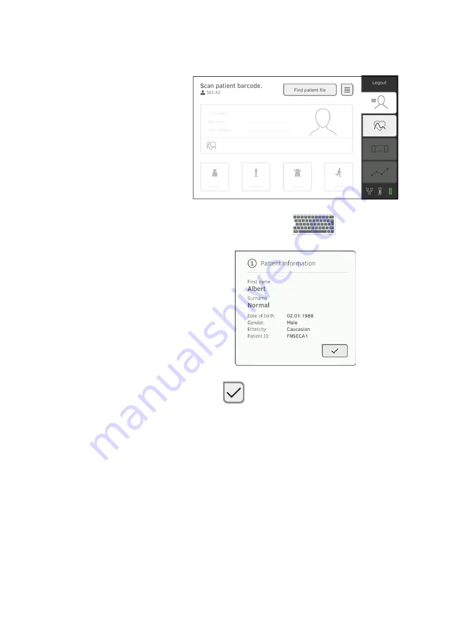 Seca mBCA 525 Instructions For Use Manual Download Page 96