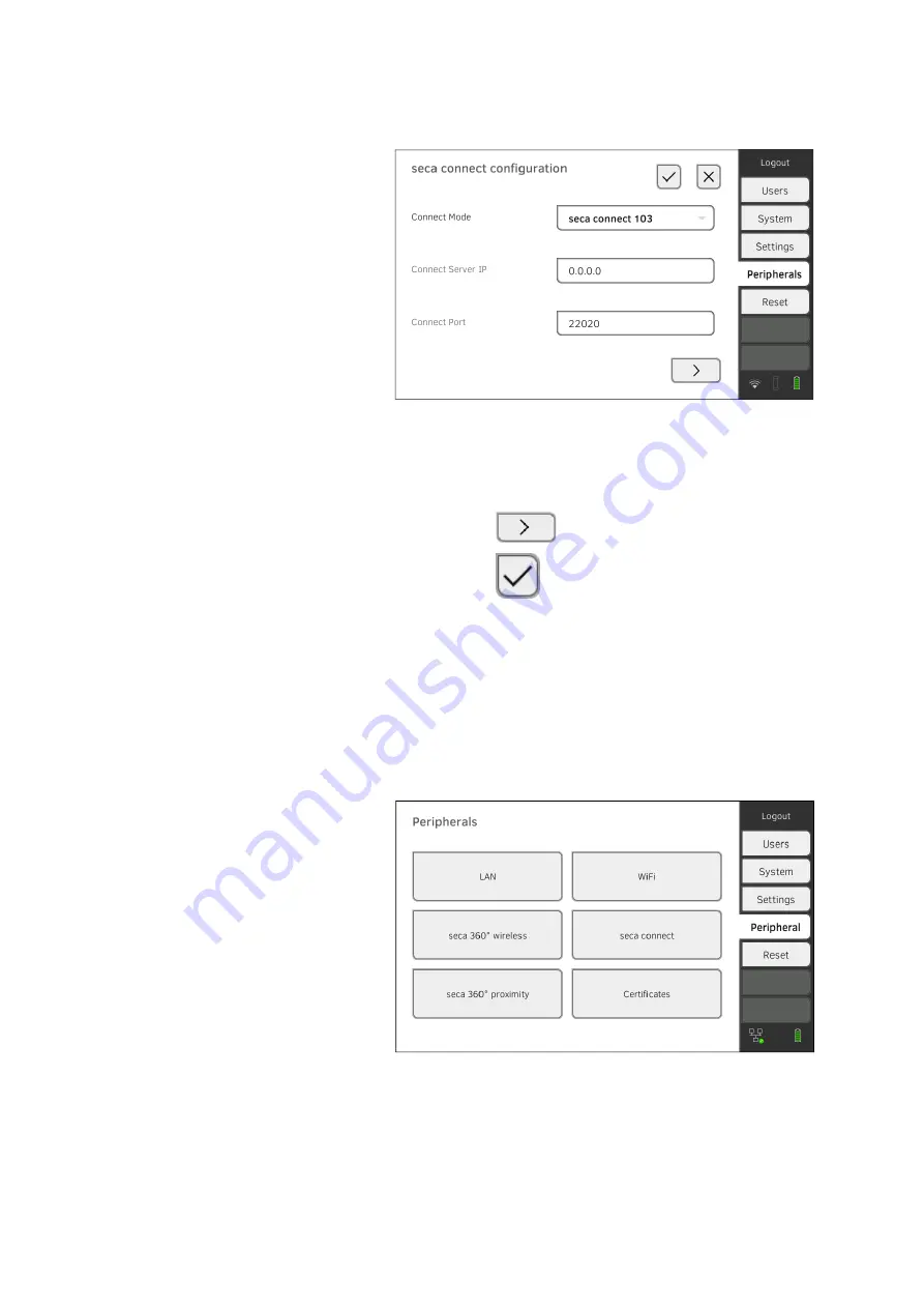 Seca mBCA 525 Instructions For Use Manual Download Page 187