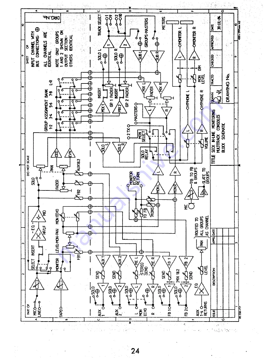 Seck 1882 MKII Operator'S Manual Download Page 24